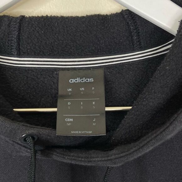 Adidas Men’s Essentials 3-Stripes Pullover Hoodie Size Small - Picture 4 of 7